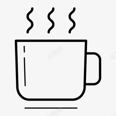 热咖啡可可饮料图标图标