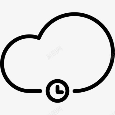 云时钟时间云服务器网络1图标图标