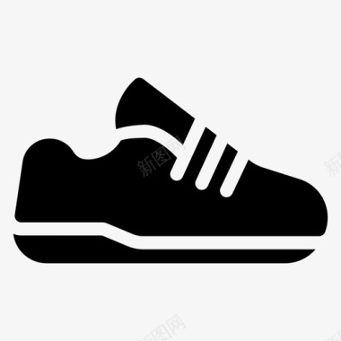 鞋子靴子鞋类图标图标