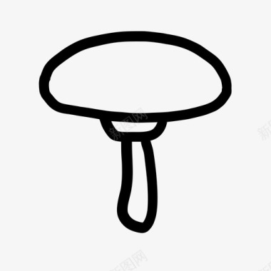 蘑菇秋天森林图标图标
