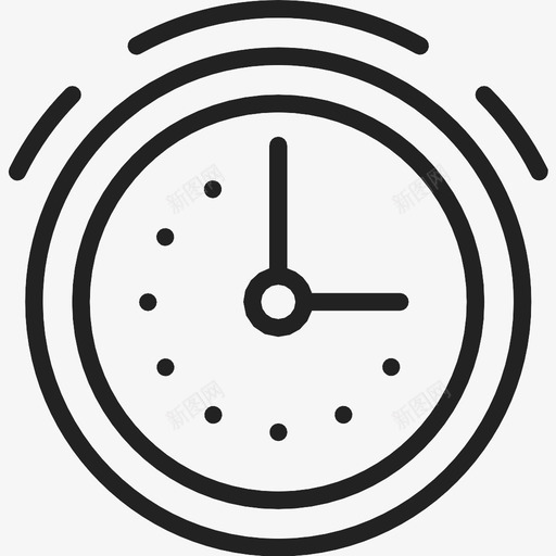 怀表时钟时间图标svg_新图网 https://ixintu.com 怀表 时钟 时间