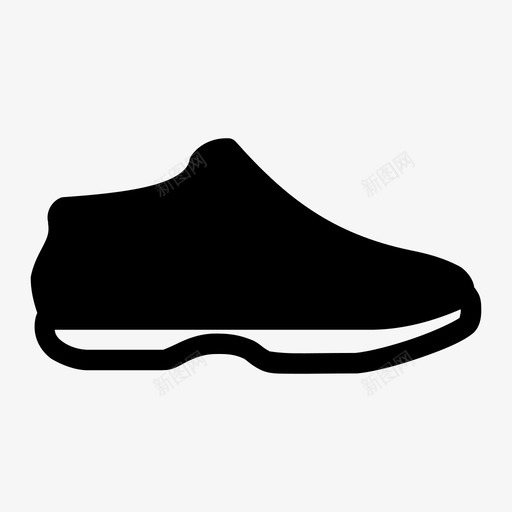 运动鞋慢跑鞋休闲鞋图标svg_新图网 https://ixintu.com 休闲鞋 慢跑鞋 运动鞋 鞋