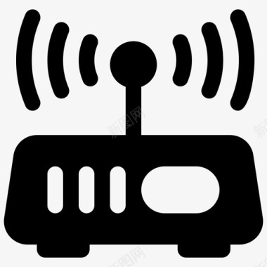 wifi路由器互联网无线图标图标
