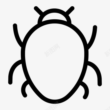 虫昆虫瓢虫图标图标