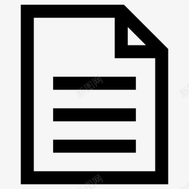 文件文档文本文件图标图标
