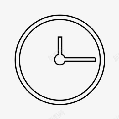 时钟学校时间图标图标