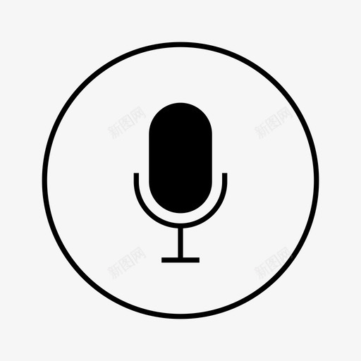 麦克风唱歌歌手图标svg_新图网 https://ixintu.com 唱歌 声音 歌手 音乐 麦克风