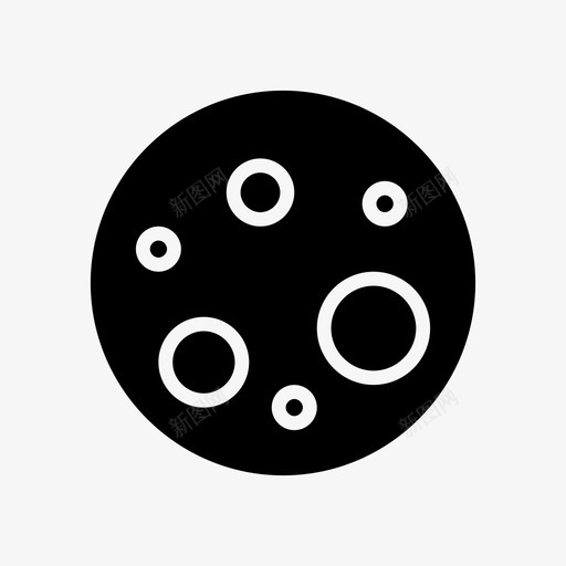月亮天文学2图标svg_新图网 https://ixintu.com 天文学2 月亮
