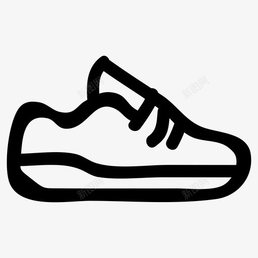 采购产品鞋子靴子鞋图标svg_新图网 https://ixintu.com 步行 运动健身手绘 运动鞋 采购产品鞋子 靴子 鞋 鞋跟