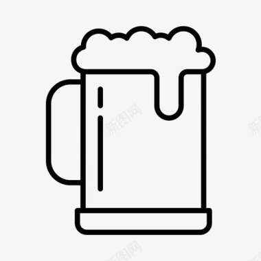 啤酒酒吧啤酒厂图标图标