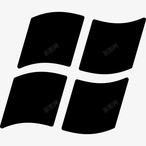 Windows徽标Windowsphone用户界面图标svg_新图网 https://ixintu.com Windowsphone用户界面 Windows徽标