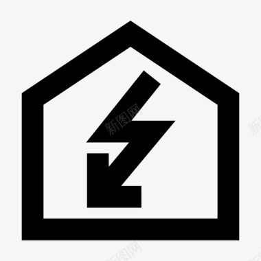 家用电能源环境图标图标