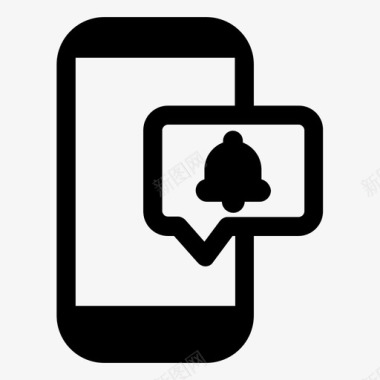 短信提醒手机通知图标图标