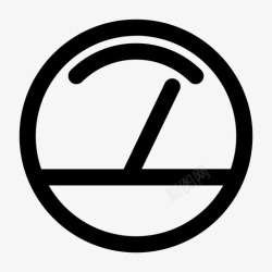 速度加车速表加速度表仪表图标高清图片