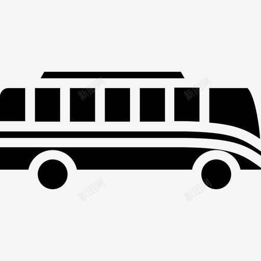 旅游巴士汽车巴士长途汽车图标svg_新图网 https://ixintu.com 公共汽车符号图标 大都会巴士 旅游巴士 汽车巴士 长途汽车