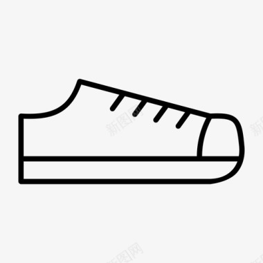 鞋鞋类休闲鞋图标图标