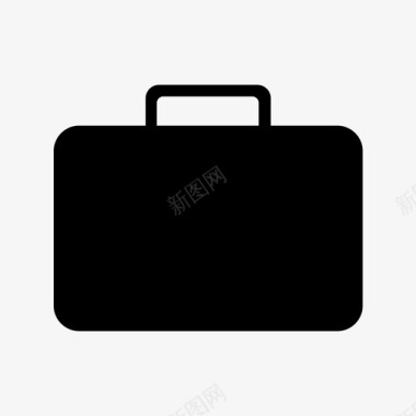 手提箱包商务图标图标