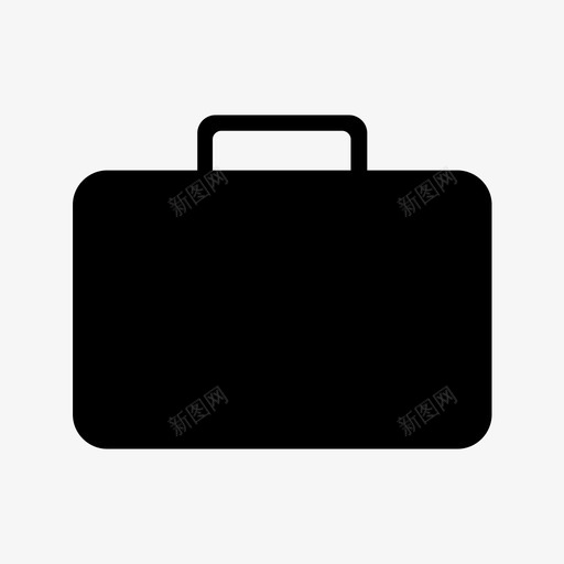 手提箱包商务图标svg_新图网 https://ixintu.com 办公包 包 商务 商务专用包 商务包 手提箱 笔记本电脑包