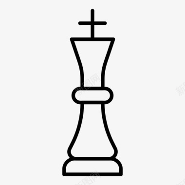 国际象棋棋盘娱乐图标图标