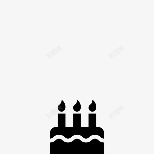 birthday cakesvg_新图网 https://ixintu.com birthday cake