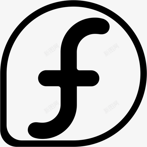 fedorasvg_新图网 https://ixintu.com fedora