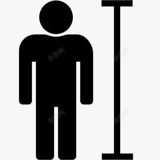 身高3svg_新图网 https://ixintu.com 身高3 shengao3