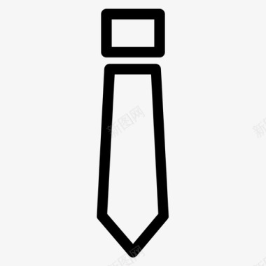 领带款式图标图标