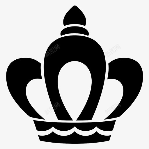 皇冠皇室形状图标svg_新图网 https://ixintu.com 形状 皇冠 皇室 象征