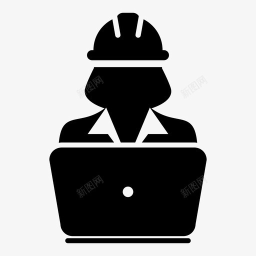 workerbuilderbusinesswoman图标svg_新图网 https://ixintu.com builder businesswoman construction constructionworkericons业务向量样式8 engineer user worker