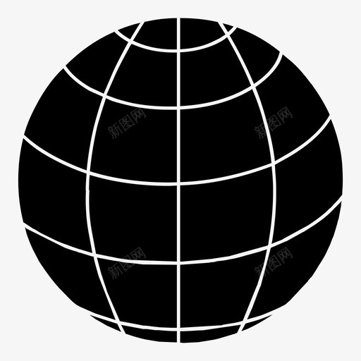 全球地球网站滑板风格图标svg_新图网 https://ixintu.com 全球 地球 网站滑板风格
