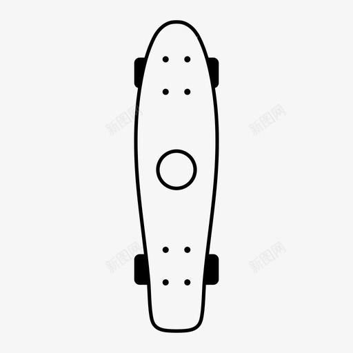 便士板极限运动滑板图标svg_新图网 https://ixintu.com 便士板 极限运动 滑板 滑板公园