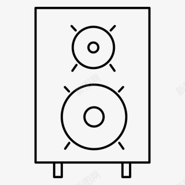 音频设备音乐图标图标