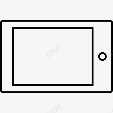 平板电脑通讯ipad图标图标