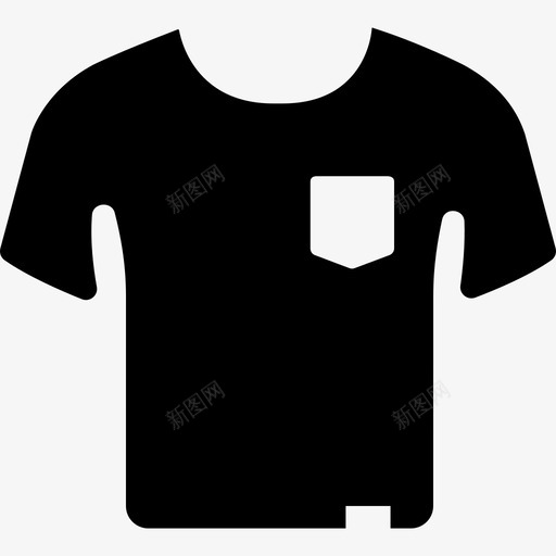 男士T恤我爱购物填充图标svg_新图网 https://ixintu.com 填充 我爱购物 男士T恤