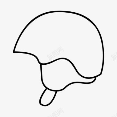 头盔曲棍球冰图标图标