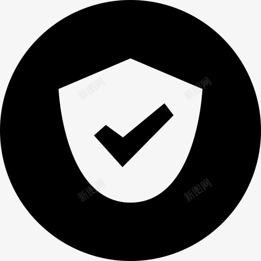 盾牌守卫承诺图标svg_新图网 https://ixintu.com 保护 守卫 承诺 界面设计图标 盾牌
