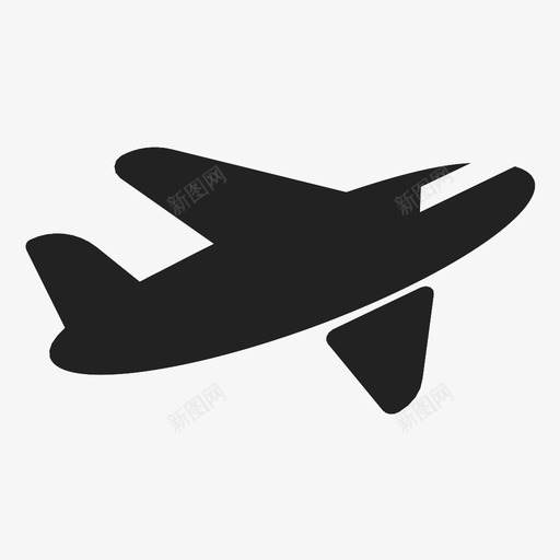 飞机空客乘客图标svg_新图网 https://ixintu.com 乘客 空客 起飞 飞机