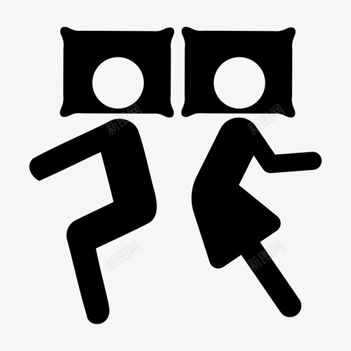 一对夫妇在床上爱性图标svg_新图网 https://ixintu.com 一对夫妇在床上 性 爱 睡眠