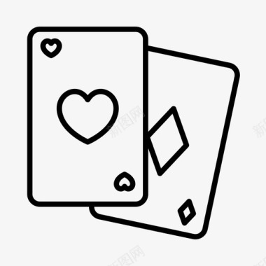 卡片王牌娱乐图标图标