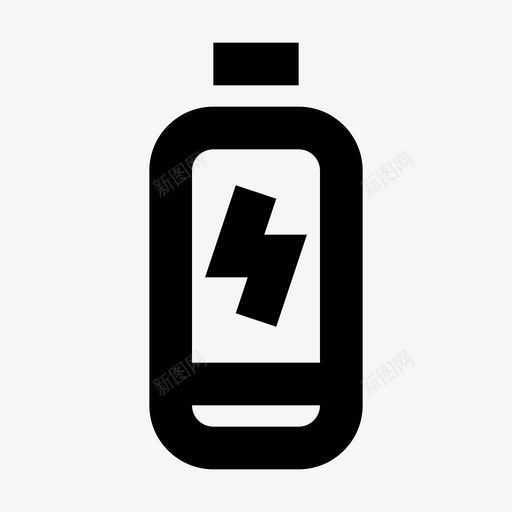 电池充电能源图标svg_新图网 https://ixintu.com 充电 材料图标生态 环境 电池 电源 能源