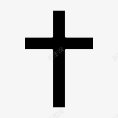 十字架基督十字架圣十字架图标图标