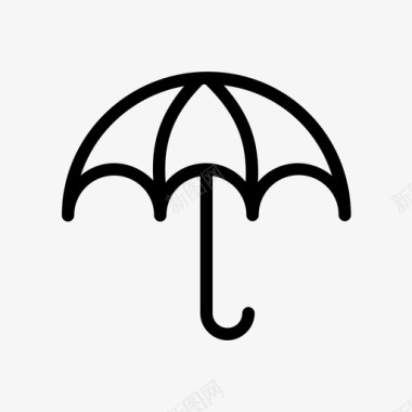 雨伞天气1图标图标