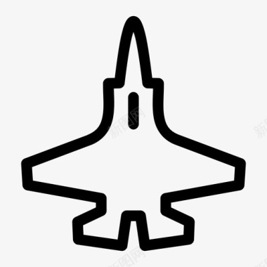 战机轰炸飞行图标图标