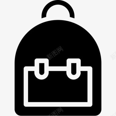 野营背包书包旅行背包图标图标
