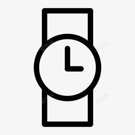 手表配件钟表图标svg_新图网 https://ixintu.com 手 手表 配件 钟表