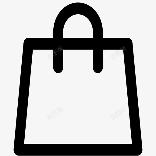 Shoppingbagsvg_新图网 https://ixintu.com Shoppingbag icon