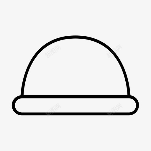 帽子衣服保暖的图标svg_新图网 https://ixintu.com 保暖的 保暖的帽子 帽子 衣服