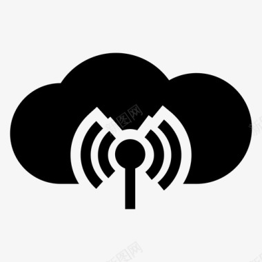 云互联网技术wifi图标图标