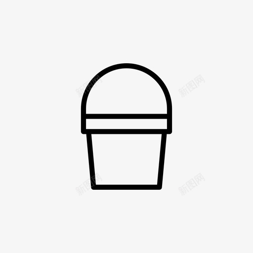 油漆桶填充工具第3条图标svg_新图网 https://ixintu.com 填充工具 油漆桶 第3条