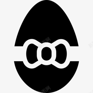 复活节彩蛋礼物图标图标